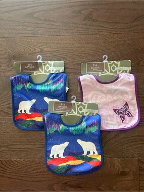NWT Lot of 3 Bibs